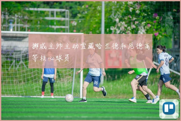挪威主帅主动雪藏哈兰德和厄德高等核心球员