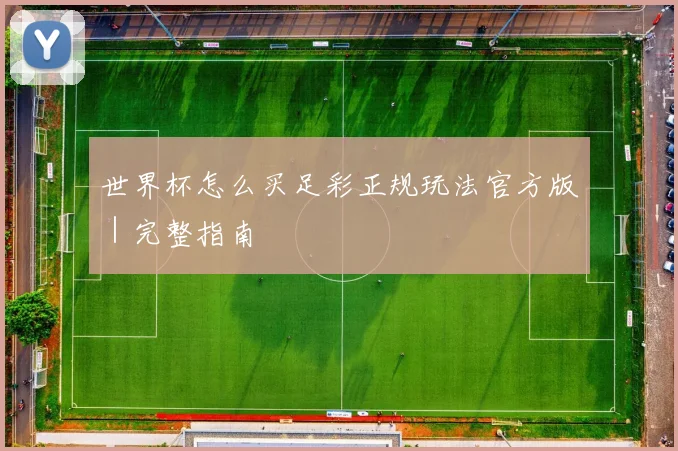 世界杯怎么买足彩正规玩法官方版｜完整指南