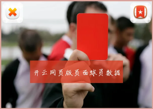 开云网页版页面球员数据